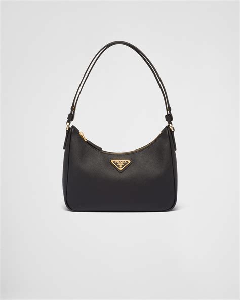 prada black pouch bag|prada bag outlet.